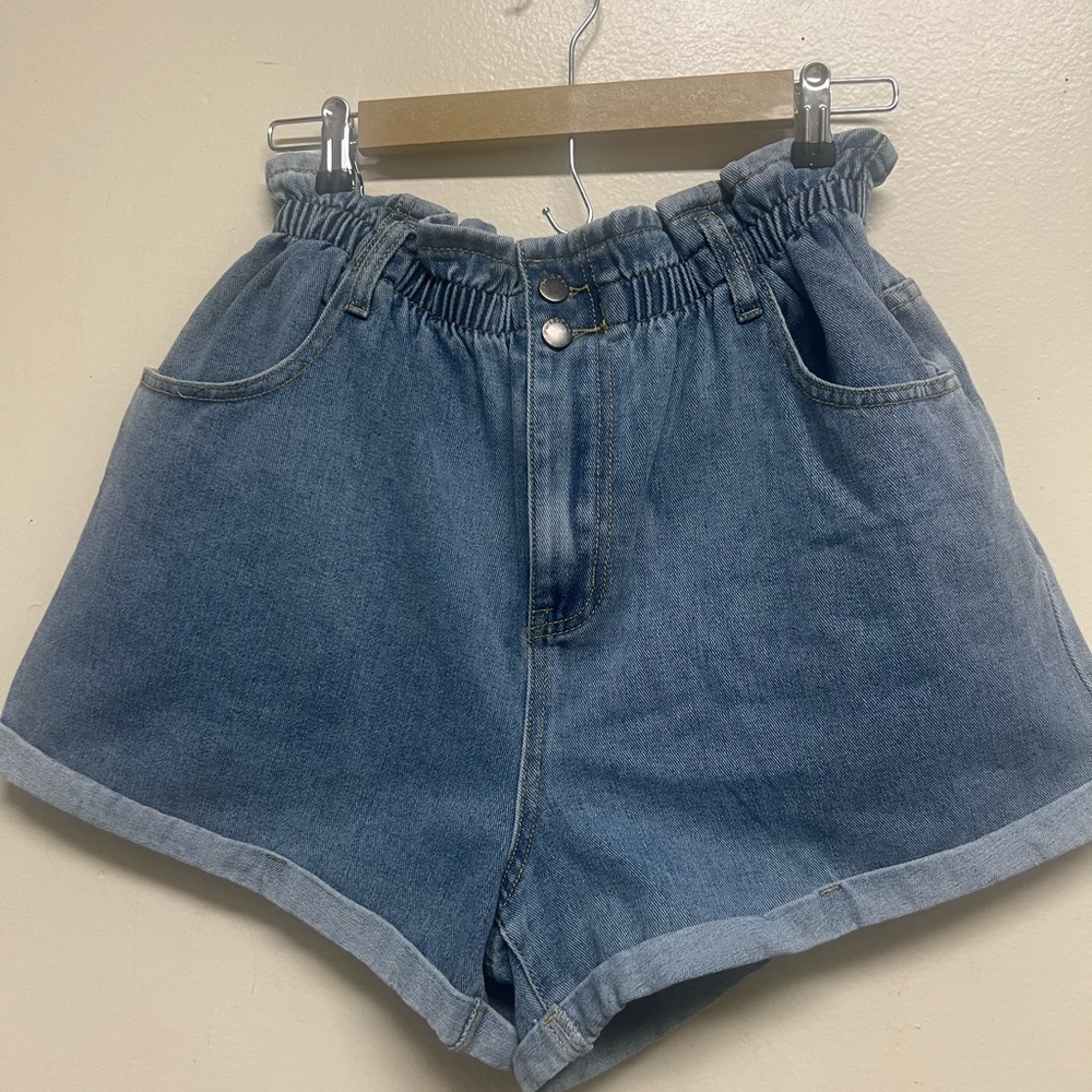 Denim High-Waisted Women Shorts